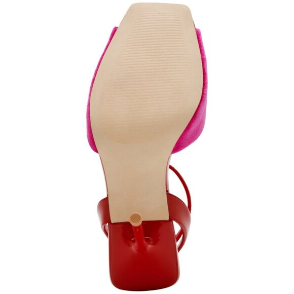 Steve Madden Women's Lilac Peep-Toe Two-Piece Sandals - Picture 2 of 3